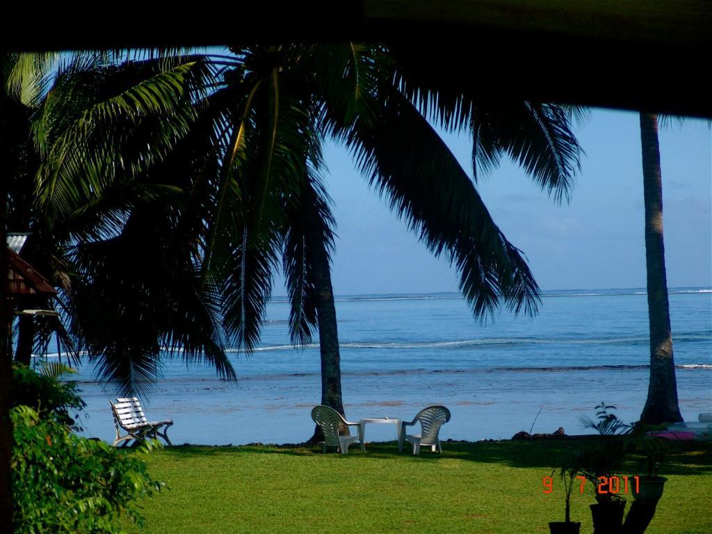 Tauhanihani Village Lodge La Vague Bleue Teahupoo 객실 사진